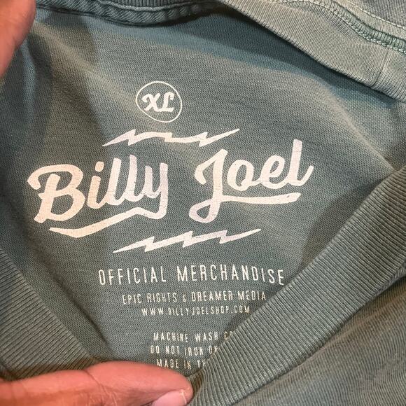 Billy Joel Lambeau Field Concert Tee 2017 Official Merchandise XL Short Sleeve - Picture 2 of 5